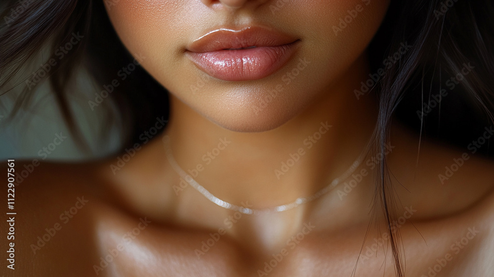 woman's shoulder clavicle and torso with smooth radiant skin symbolizing confidence self-care and the beauty of simplicity ideal for wellness skincare or body positivity themes woman's shoulder clavicle and torso with smooth radiant skin symbolizing confidence self-care and the beauty of simplicity ideal for wellness skincare or body positivity themes
