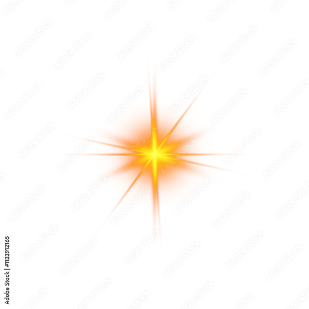 Obraz premium Sun Light Overlay. Sun rays overlay. Sun rays light isolated on black background, overlay design. optics special lens light effect. abstract lens flare light over black background