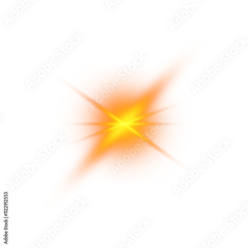 Sun Light Overlay. Sun rays overlay. Sun rays light isolated on black background, overlay design. optics special lens light effect. abstract lens flare light over black background