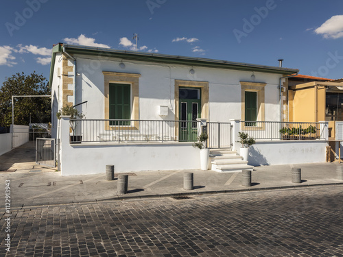 Traditional Cypriot House on a Corner