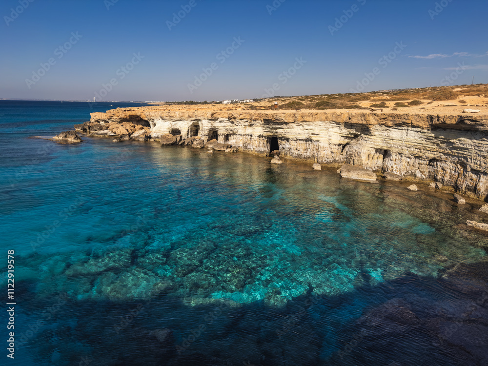 Stunning Coastal Cliffs and Crystal Waters