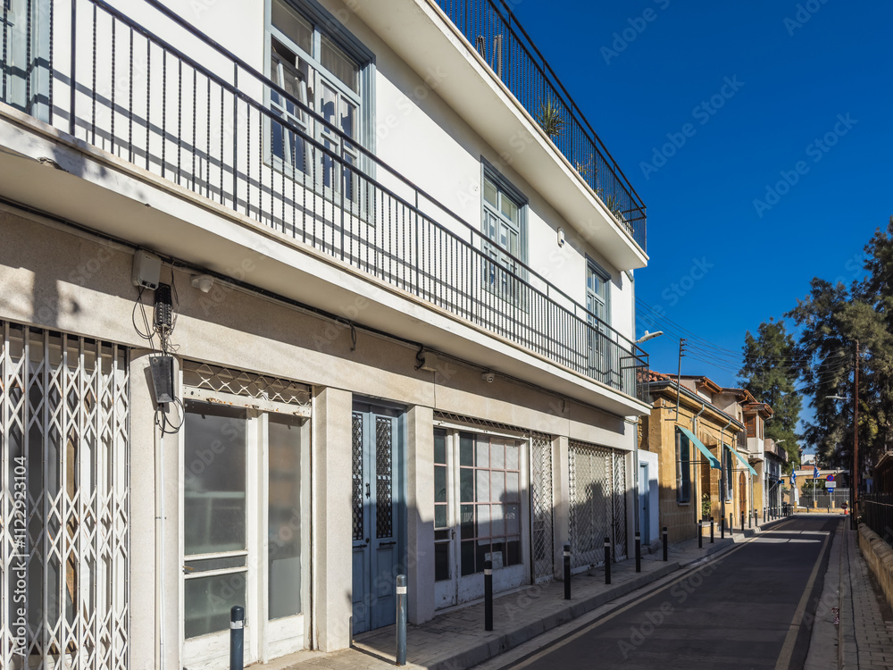 Urban Street in Nicosia