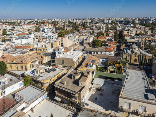 Obraz na płótnie Panoramic View of Nicosia w salonie