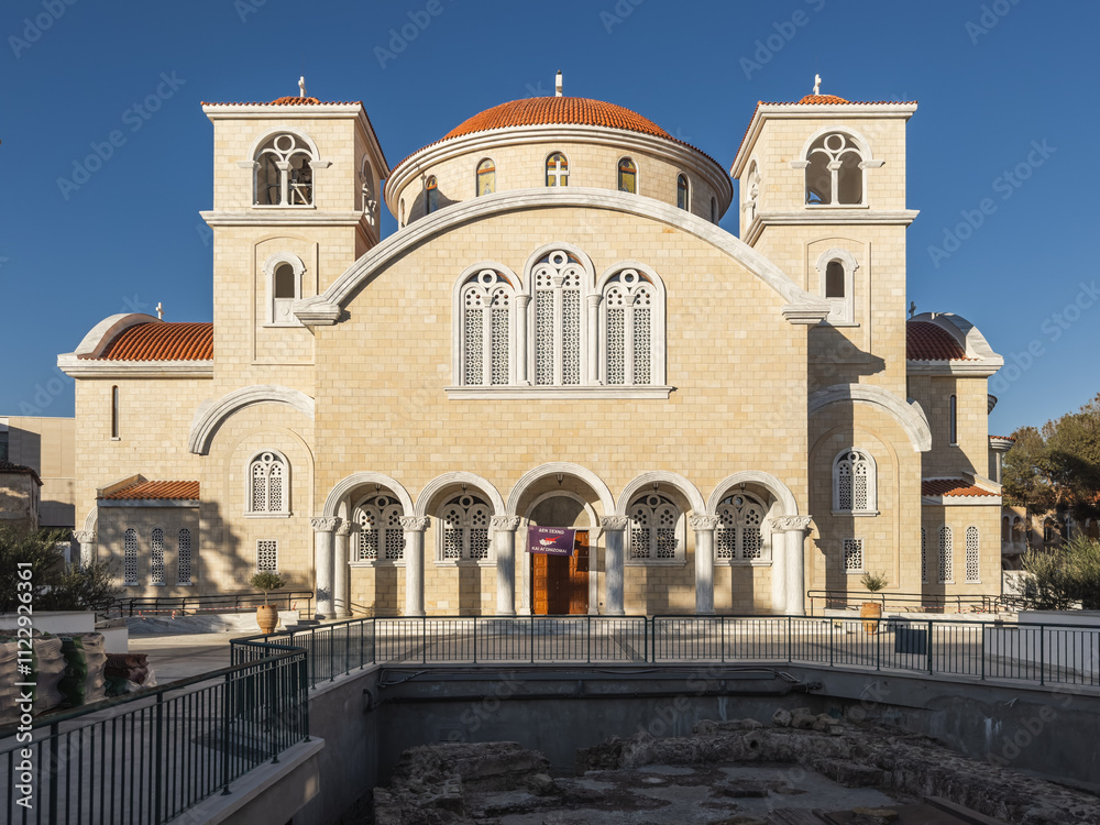 Majestic Archibishop's palace. in Nicosia