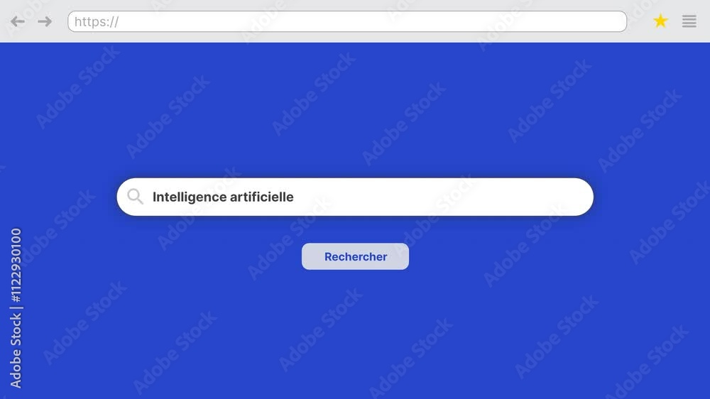 Recherche intelligence artificielle en ligne..