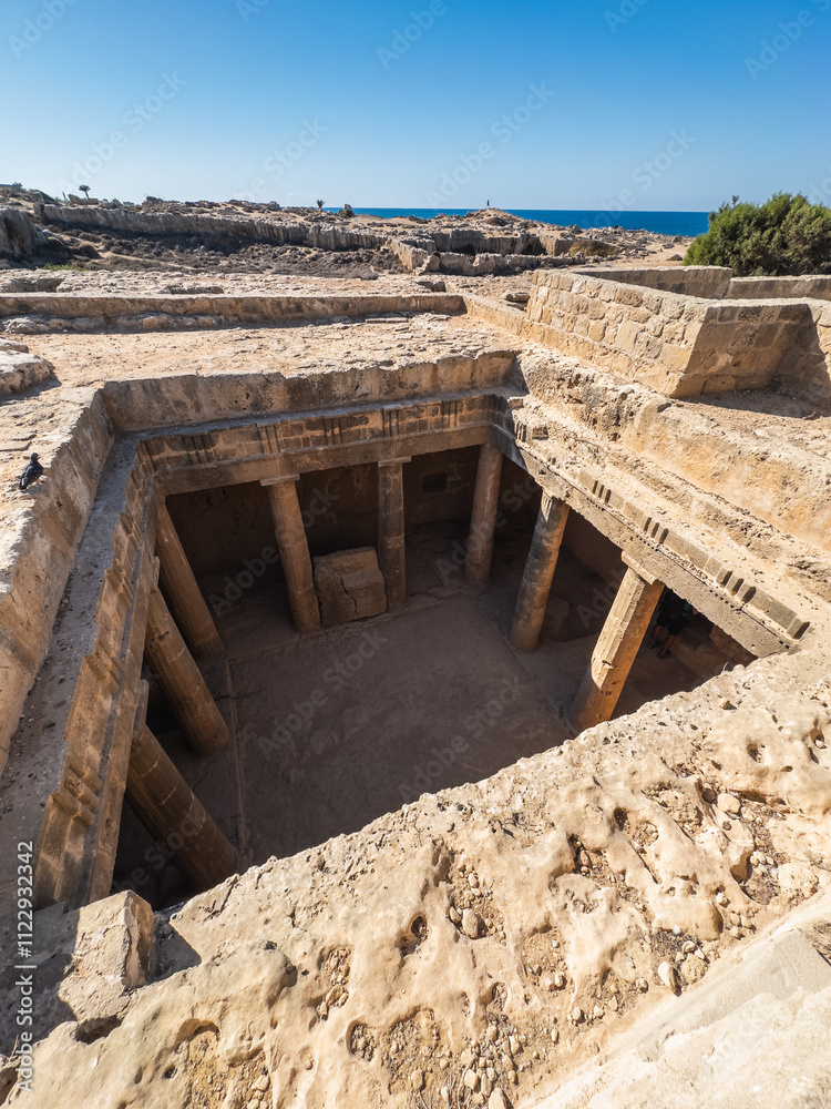 Tomb of the Kings in Paphos, Cyprus