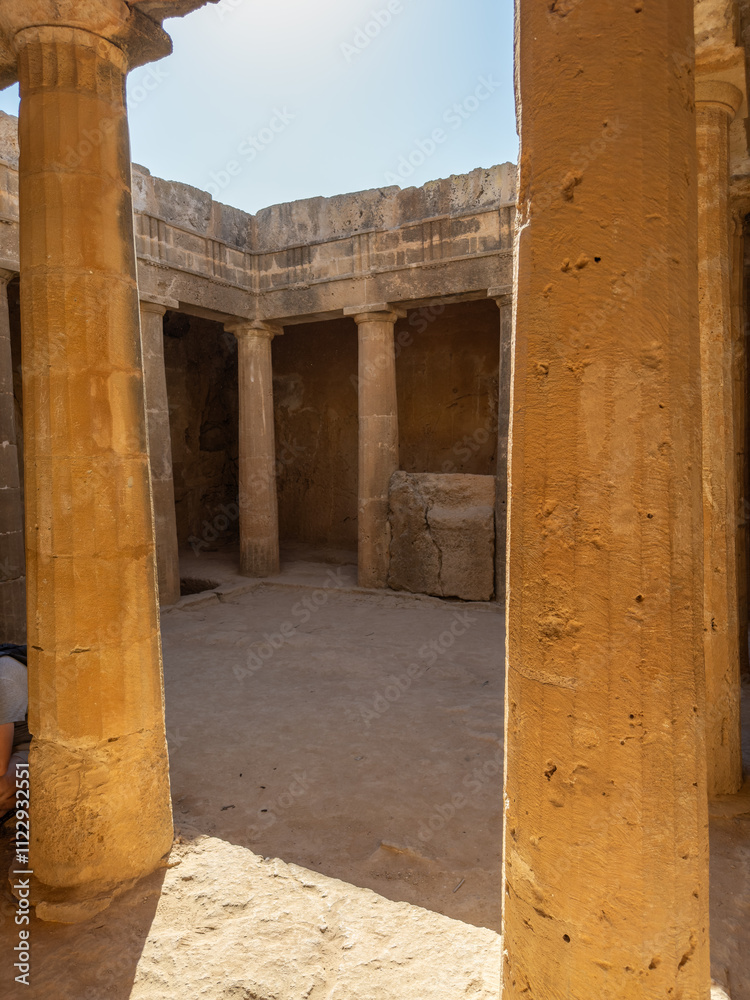 Tomb of the Kings in Paphos, Cyprus