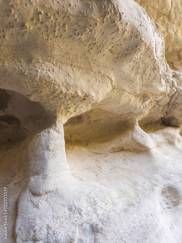 Obraz na płótnie Close-Up of Natural Rock Formation w salonie