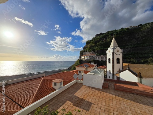 Madeira Ponto do Sol Kirche Küste photo