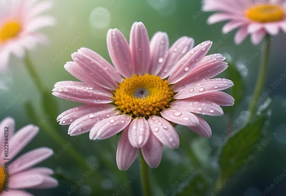 Obraz premium Daisy flowers, outdoor macro shot