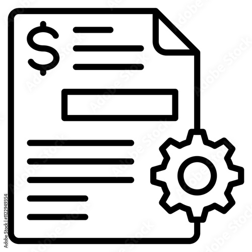 agreement single icon