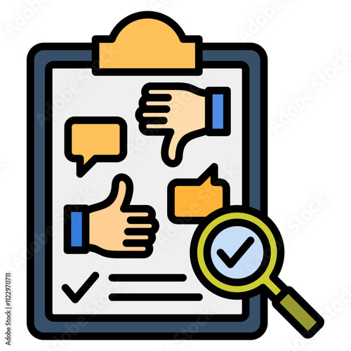 Critique Icon Element For Design