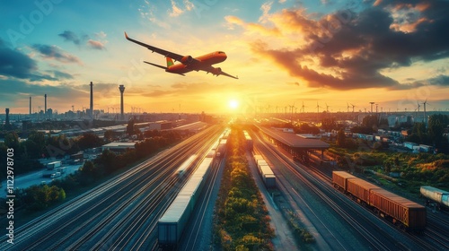 Global Logistics Network with Renewable Energy Features