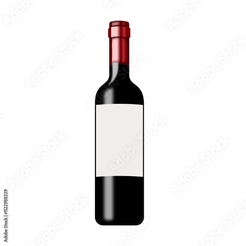 Bouteille de Vin rouge