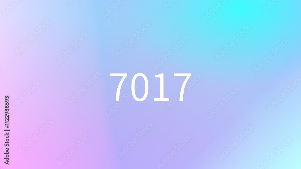 7017年のグラデーション背景イラスト