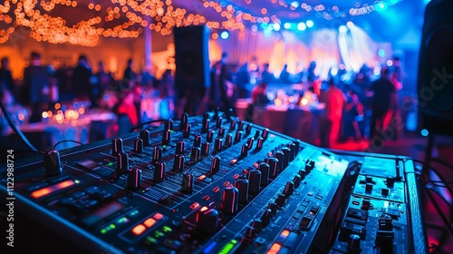 high-quality sound system installed in a professional event venue