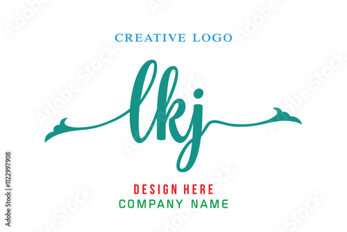 LKJ lettering logo is simple, easy to understand and authoritative