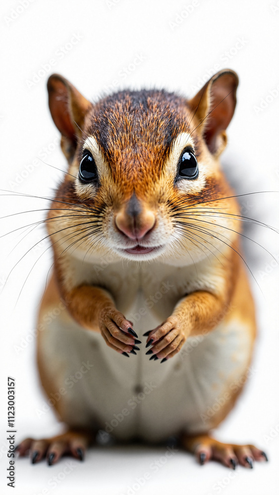 Curious Red-Tailed Chipmunk: Isolated PNG for Wildlife Education, Nature Campaigns, and Eco-Friendly Merchandise Curious Red-Tailed Chipmunk: Isolated PNG for Wildlife Education, Nature Campaigns, and Eco-Friendly Merchandise