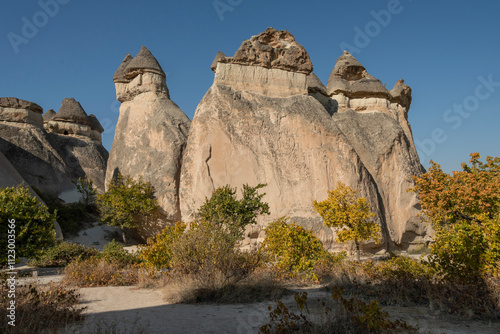 Chimeneas de Hadas en el museo al aire libre de Göreme, Capadocia, Turquía photo