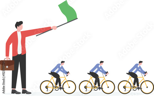 Instructions and commands, starting a new business or a new task, corporate culture and corporate management,

