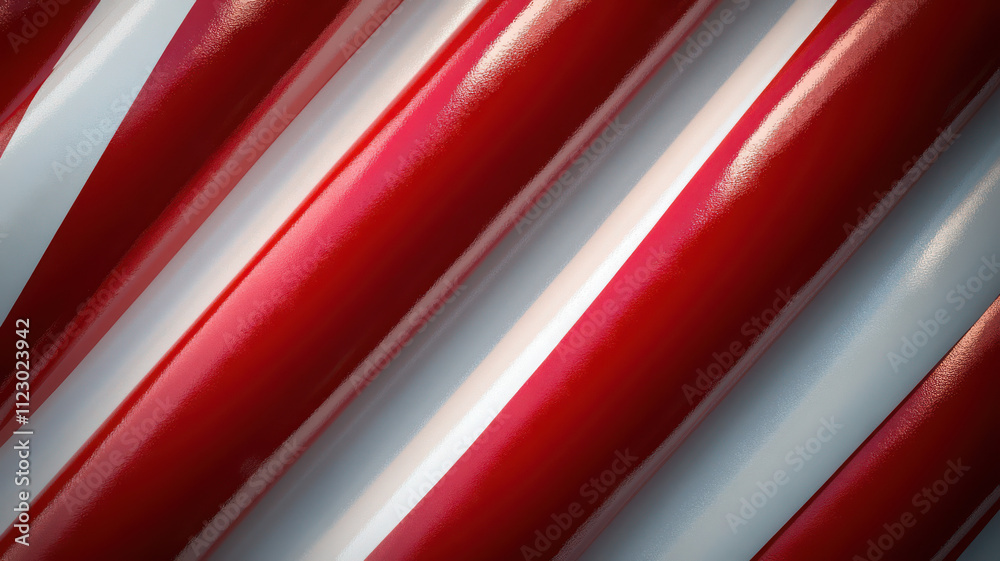 Fototapeta premium Candy Cane Stripes