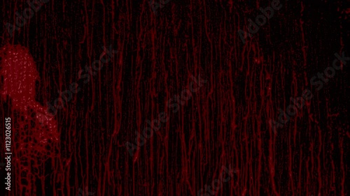 Blood On Wall or Screen Alpha Transition
