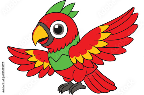 red and yellow macaw