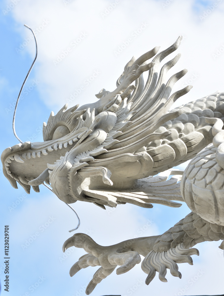 China Dragon, Chinese temple in Thailand.