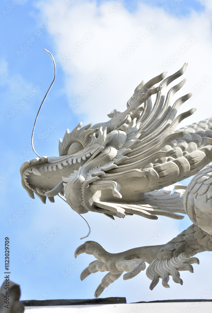 China Dragon, Chinese temple in Thailand.