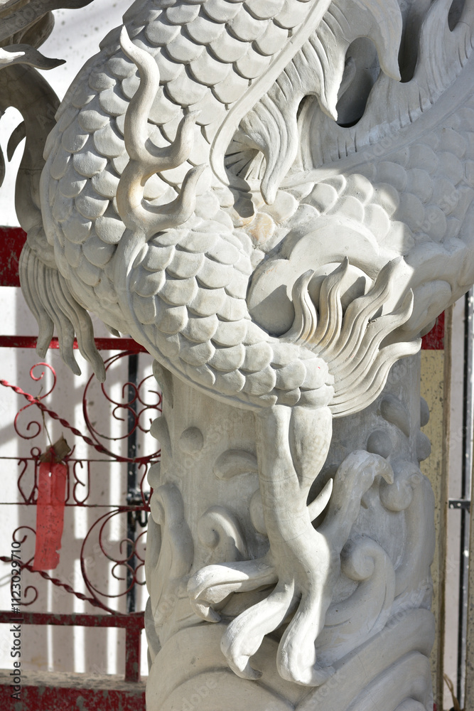 China Dragon, Chinese temple in Thailand.