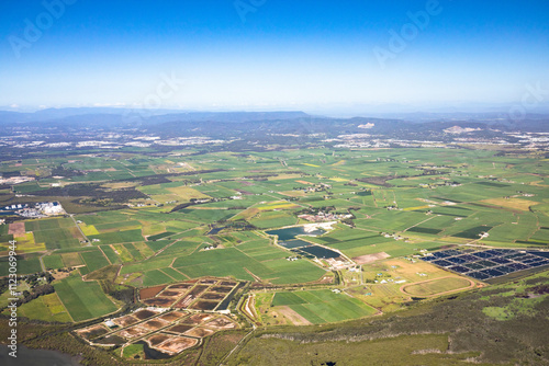 Looking south towards Tamborine Mtn from near Jacobs Well photo