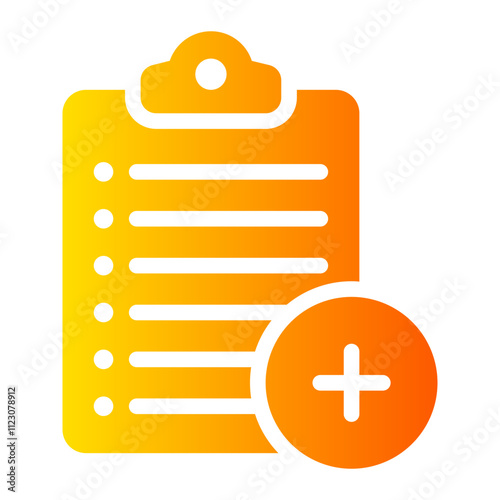 add gradient icon
