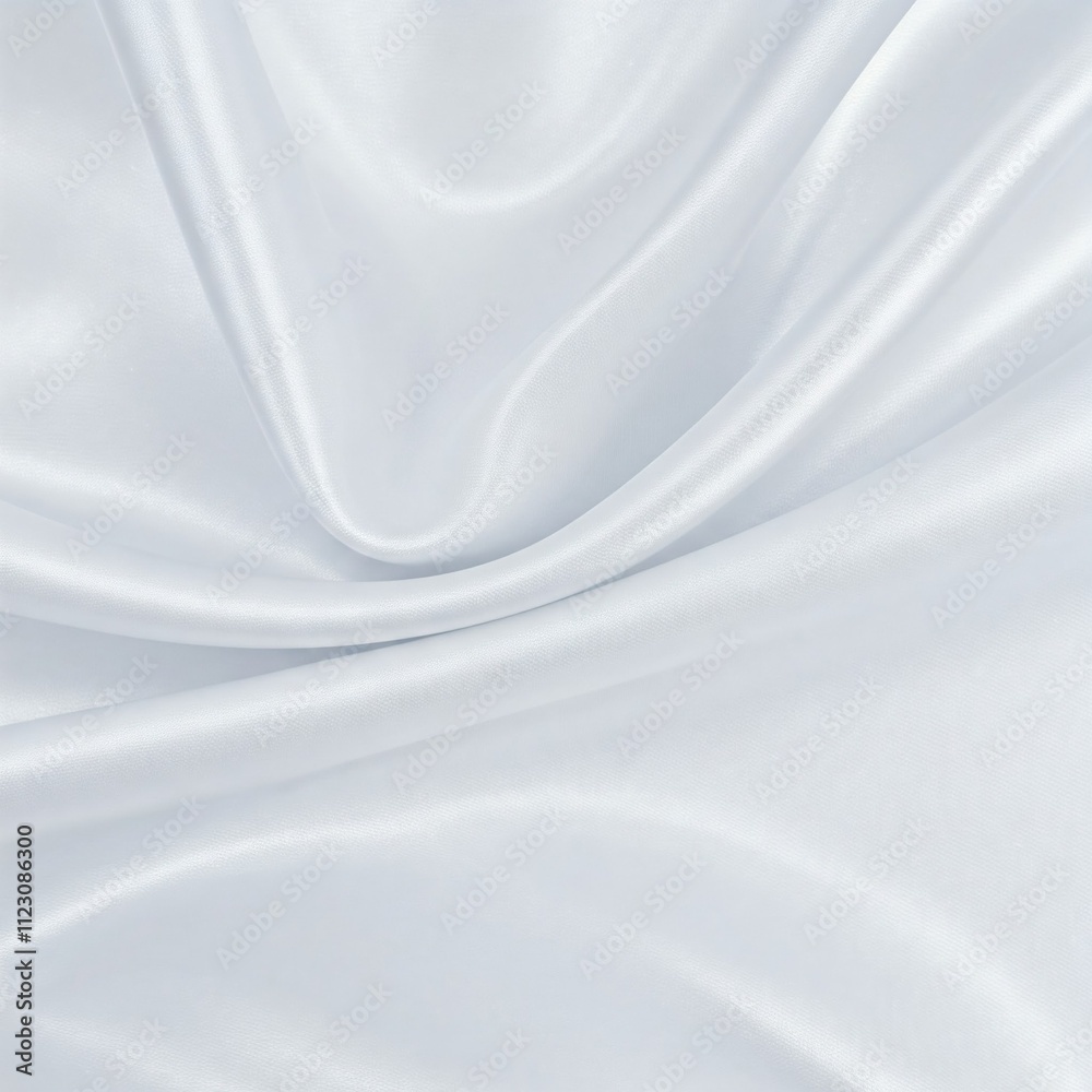 Obraz premium white silk fabric background