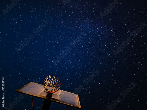 Basket in the stars