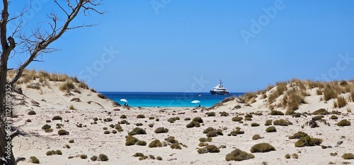 After the sand the sea