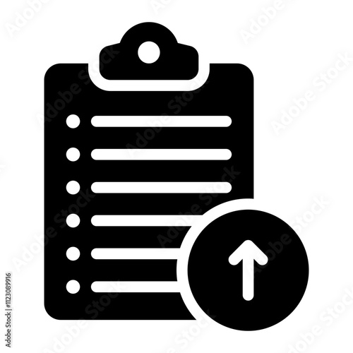up arrow glyph icon
