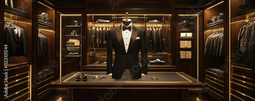 Opulent Tuxedo Fitting in L...