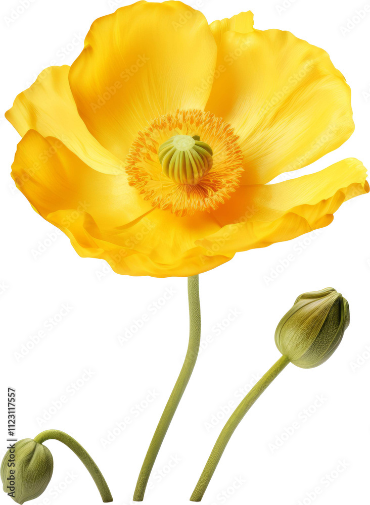 Buttercup Flower, transparent PNG, isolated, cut-out Buttercup Flower, transparent PNG, isolated, cut-out
