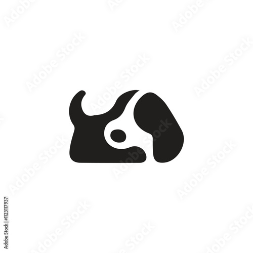 dog logo design vector silhouette, Dog Icons, dog symbol, dog symbol, dog vector, animals logo, dog design, unique dog, pets logo, pet icon, paw logo design, Cat or dog paw icon. Paw icon. Dog, cat