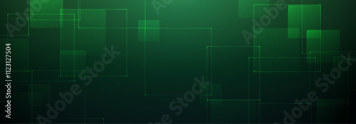 Abstract Digital Squares Background