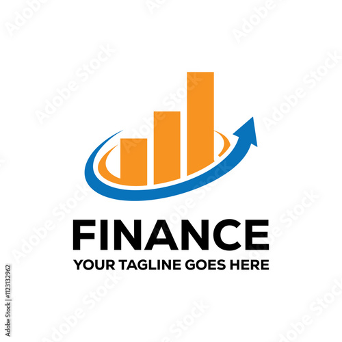 Finance Vector Logo Design Template,