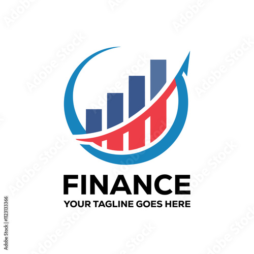 Finance Vector Logo Design Template,