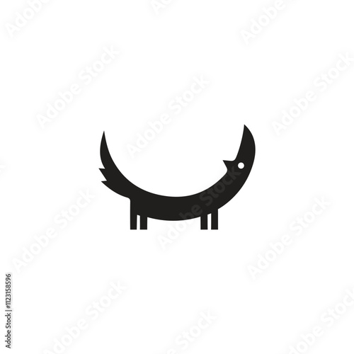 minimalist dog head logo. dog logo icon. dog silhouette vector. dog vector. dog logo, dog icon, dog symbol, dog vector, pet logo, pet icon, paw logo, Cat or dog paw icon. Paw icon. Dog, cat paw icon. 