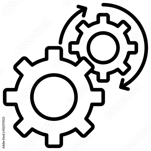 Automation Outline Icon