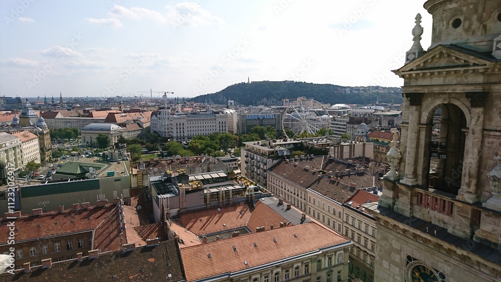Fototapeta premium The view from St. Stephen's basilica