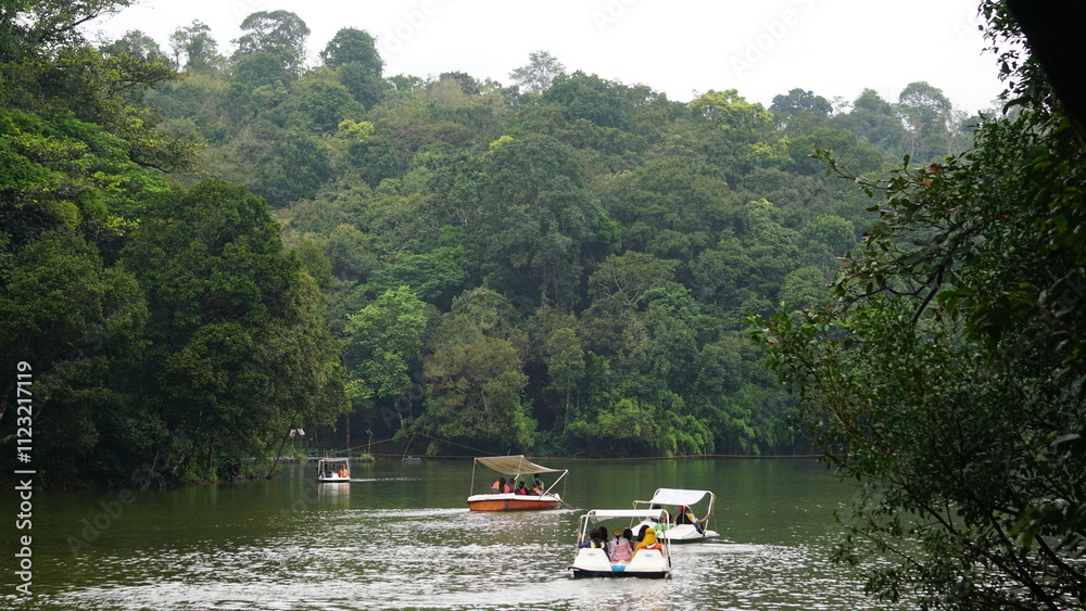 Fototapeta premium Pookkod lake in wayandu
