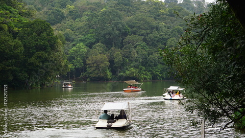 Pookkod lake in wayandu photo