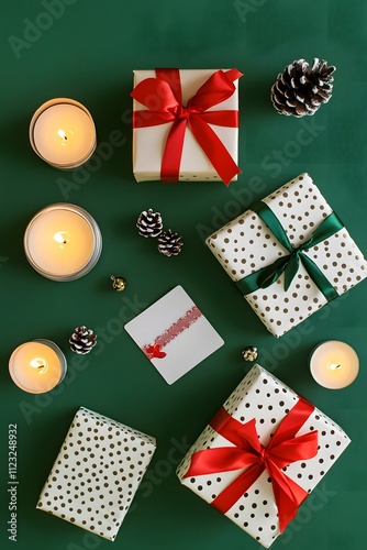 Christmas tree and gifts