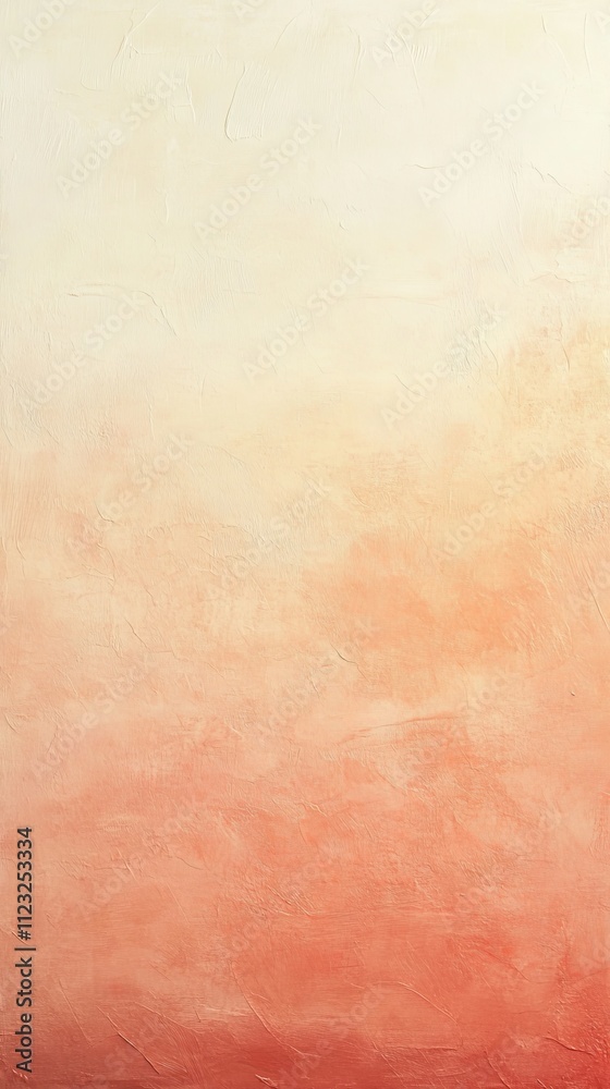 Obraz premium Abstract pastel gradient background with soft transitions of peach and pink hues