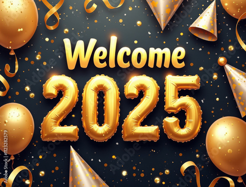 Welcome 2025: A Festive New Year Celebration